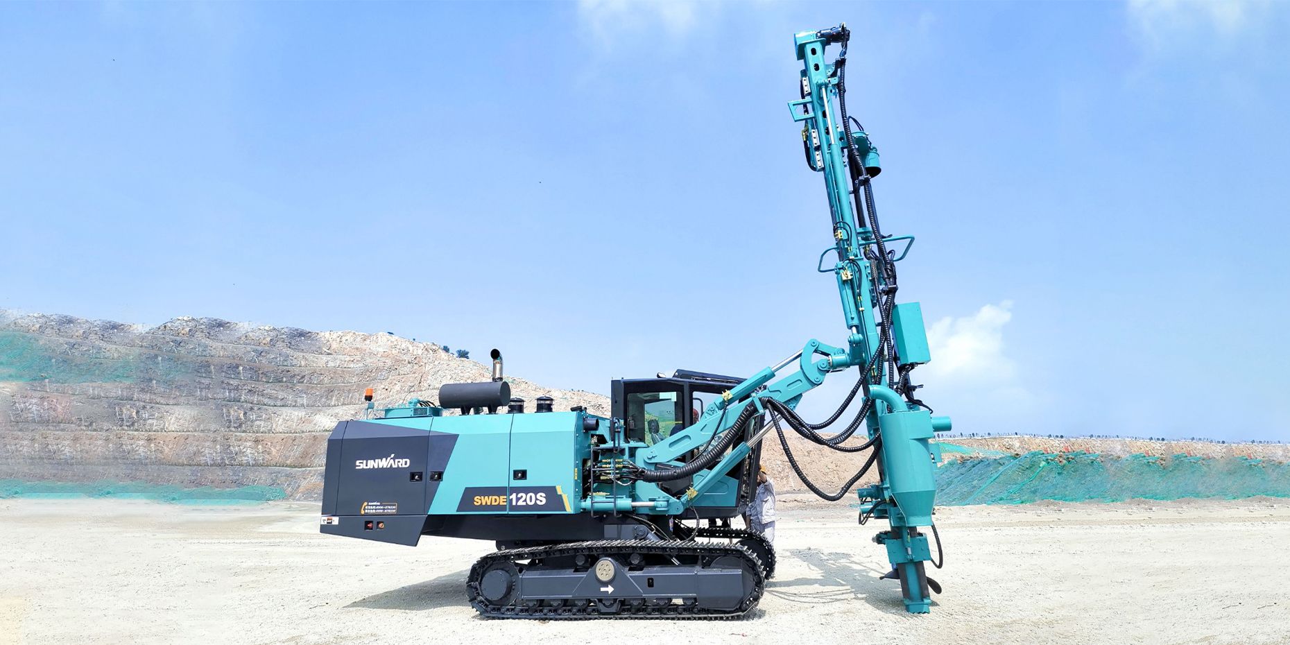 Efficient Rock Hole Machine - SWDE120S for Heavy-Duty Drilling