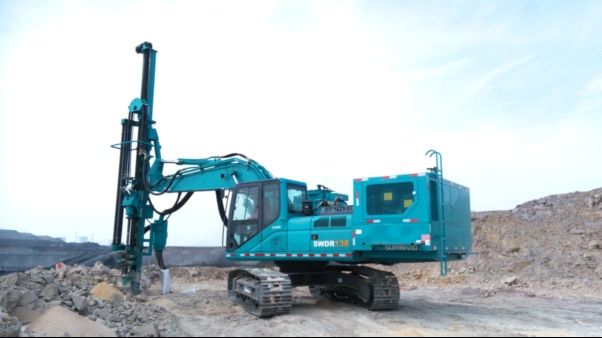 High altitudes and hard rock geology's bane: Rock drilling machine -SWDR138